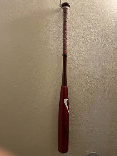 RARE  Red Nike Aero Fuse Bat 34” 31oz