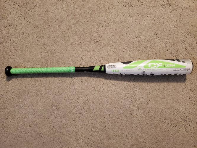 Used Kid Pitch (9YO-13YO) USSSA Certified 2017 DeMarini Composite CF Zen Bat (-10) 20 oz 30"