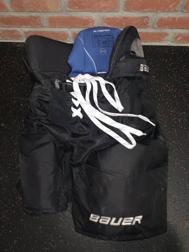 Black Senior Medium Bauer  Nexus 1N Hockey Pants