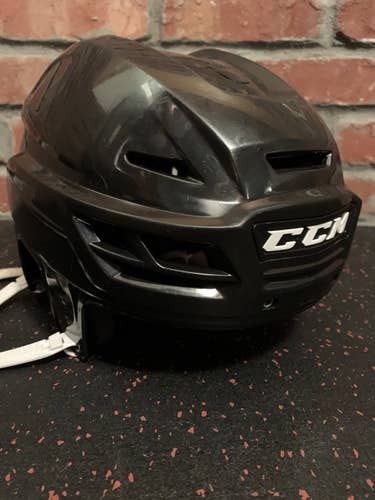Black Used Large CCM  Tacks 710 Helmet