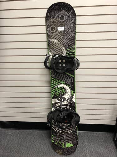 Used Lamar Click 163 Cm Snowboard Mens Combo