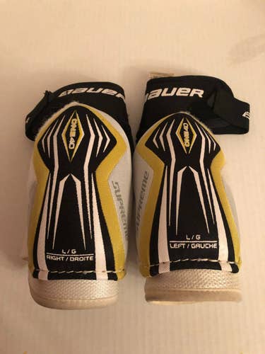 Junior Used Large Bauer Supreme 140 Elbow Pads