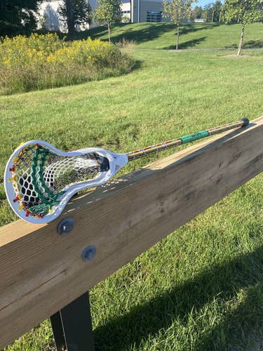 New Custom Strung Flow Society 7075 Rasta Shaft With Adidas Enrayge Head