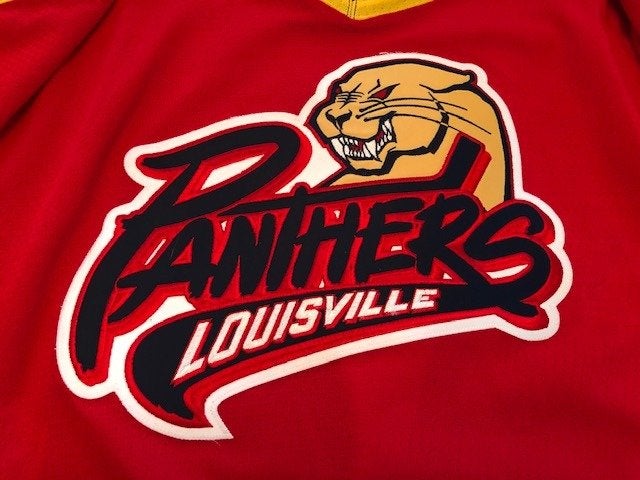 Louisville Panthers Retro Defunct Ice Hockey Louisville Pullover Hoodie | Redbubble