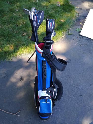 Used Top Flite Kids Left Hand Clubs (Full Set) - Age 9-12