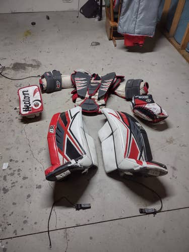 Used 33" Brian's Regular Sub-Zero 7.0 Goalie Full Set