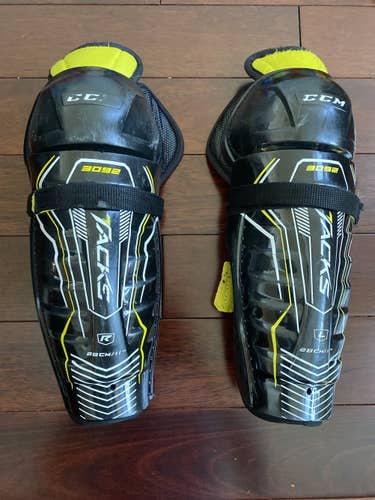 Used Junior CCM Hockey Shin Guards