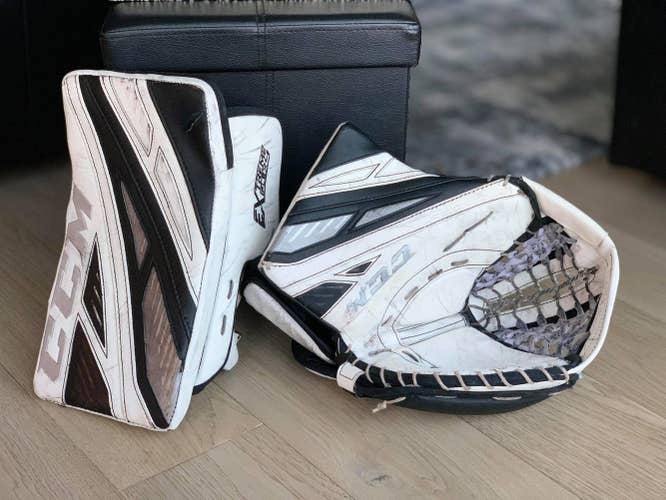 CCM EFlex 4 Pro Glove Set NEW BLOCKER PALM