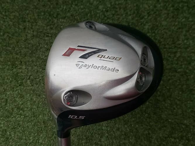TaylorMade r7 Quad 10.5* Driver MLH Left-handed MAS2 7-65 Regular Graph (LS2638)