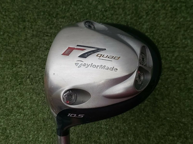 TaylorMade r7 Quad 10.5* Driver MLH Left-handed MAS2 7-65 Regular Graph (LS2638)