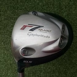 TaylorMade r7 Quad 10.5* Driver MLH Left-handed MAS2 7-65 Regular Graph (LS2638)