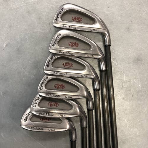 Used Callaway S2h2 5i-pw Graphite Stiff Golf Iron Or Hybrid Sets