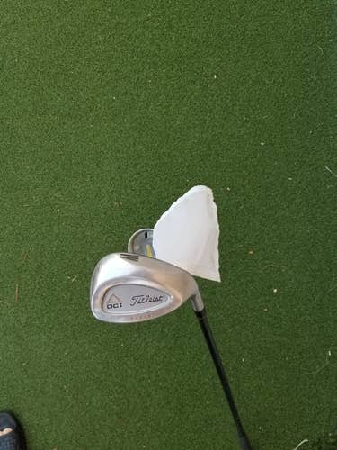 Used Men's Titleist Right Handed dci Wedge Stiff Flex Graphite Shaft 50 Degree