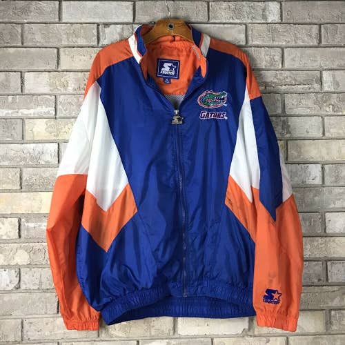 Vintage University of Florida Gators starter Windbreaker Lightweight Jacket XL