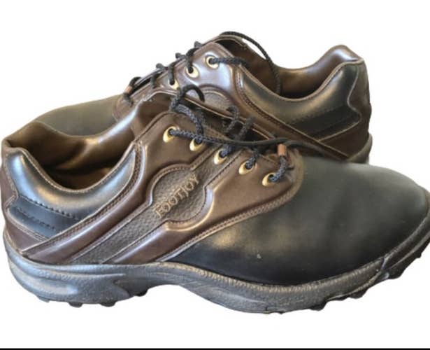 Mens FootJoy GreenJoys Golf Shoes Size 10 WIDE