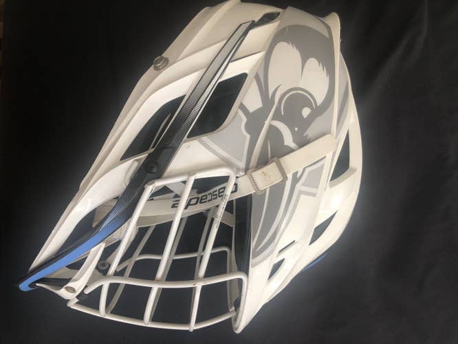 White Adult Player's Cascade S Helmet