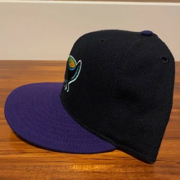 purple tampa bay devil rays hat