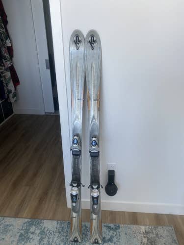 Used Women's K2 T nine Skis With Bindings