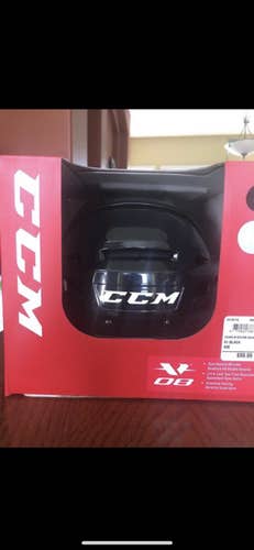 Black New Large CCM  Vector V08 Helmet