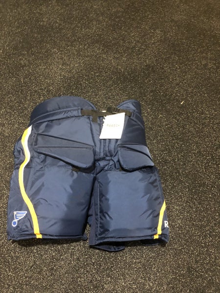 Senior New with tags XL Reebok Hockey Goalie Pants Pro Stock St. Louis Blues