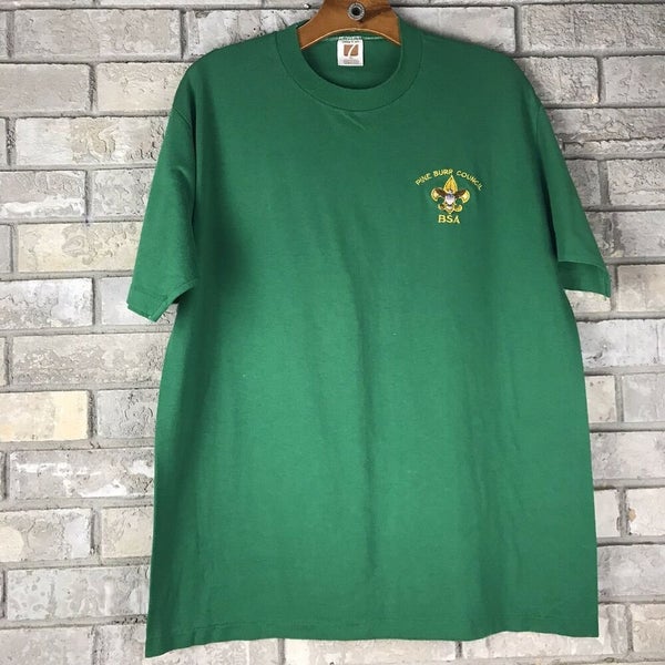 Vintage Packer Backer Green Bay Packers T-Shirt Men's Size XL Single Stitch  USA