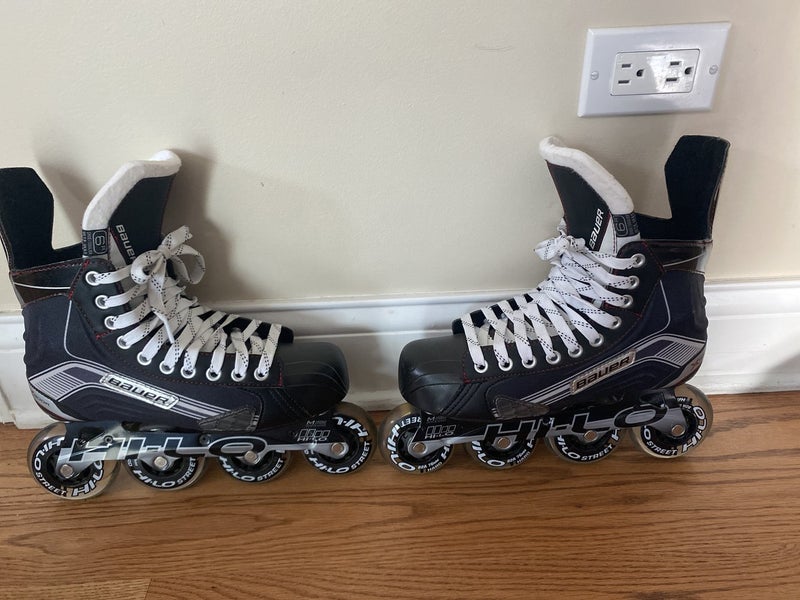 Used Bauer Vapor X300R Inline Skates Size 7.5
