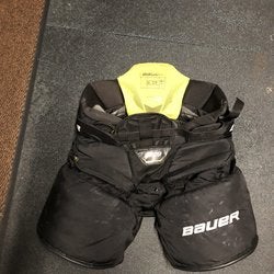 Black Used Small Bauer  S29 Hockey Goalie Pants