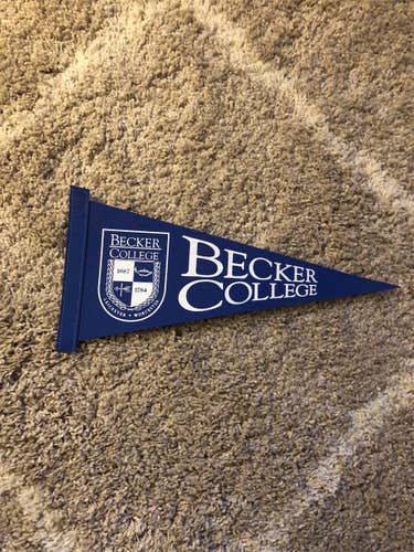 Becker college pennant