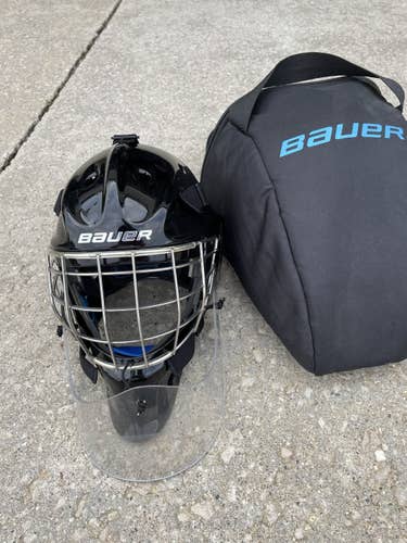 Black Senior Bauer  NME 8 Goalie Mask