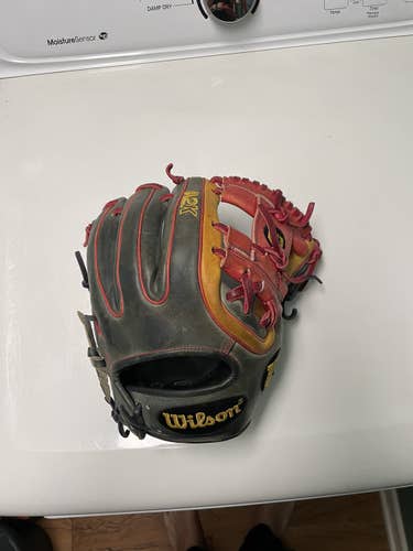 Black High School/College Infield 11.5" A2K Baseball Glove