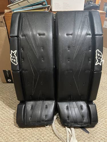 Black Intermediate 31" Brian's NetZero Goalie Leg Pads