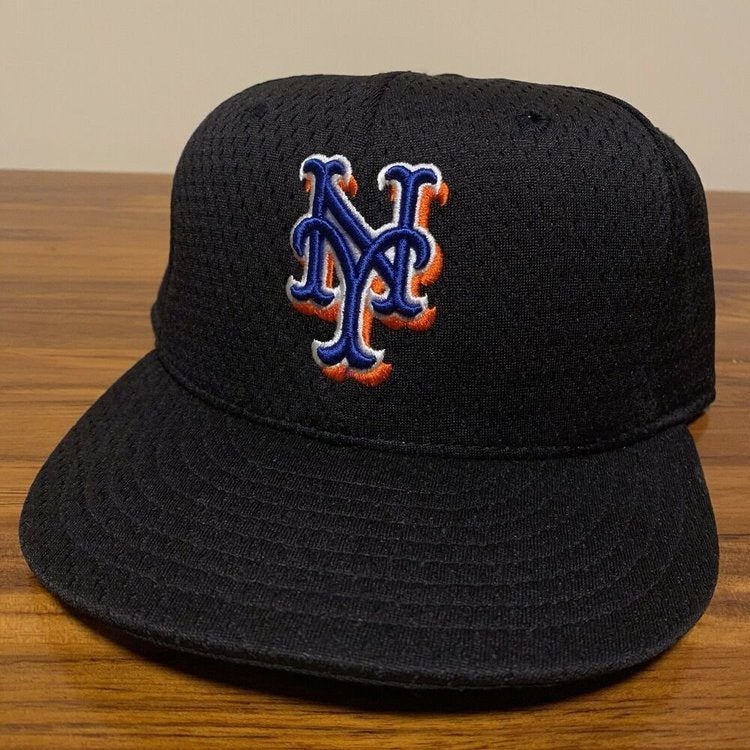 mets black snapback