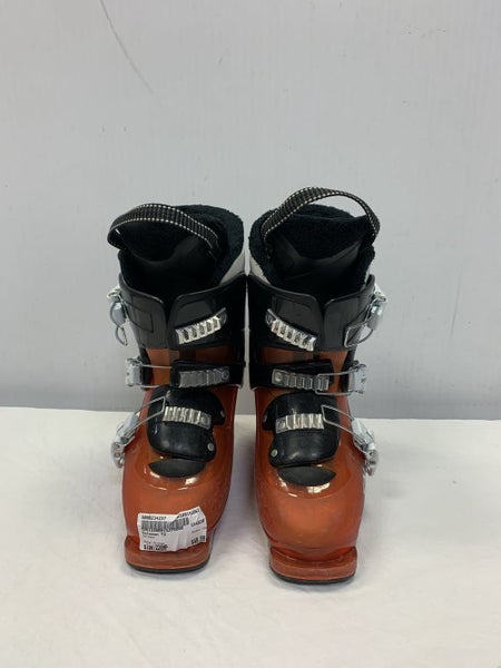 Used Salomon T2 220 Mp - J04 - W05 Downhill Ski Boys Boots