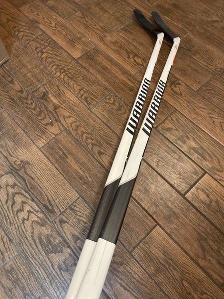 2 Pack Warrior Pro Stock Covert QRL 75 Flex Toe Hockey Sticks