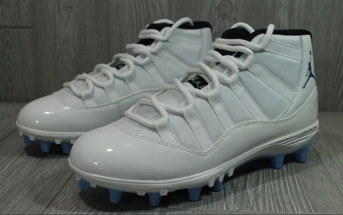 jordan 11 legend blue cleats