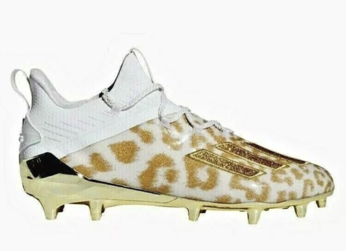 adidas cheetah print cleats