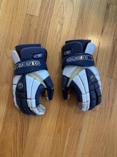Navy Blue  Maverik 13" Dynasty Lacrosse Gloves