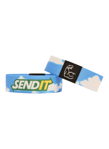 "Send It" Cloud Design Wristband