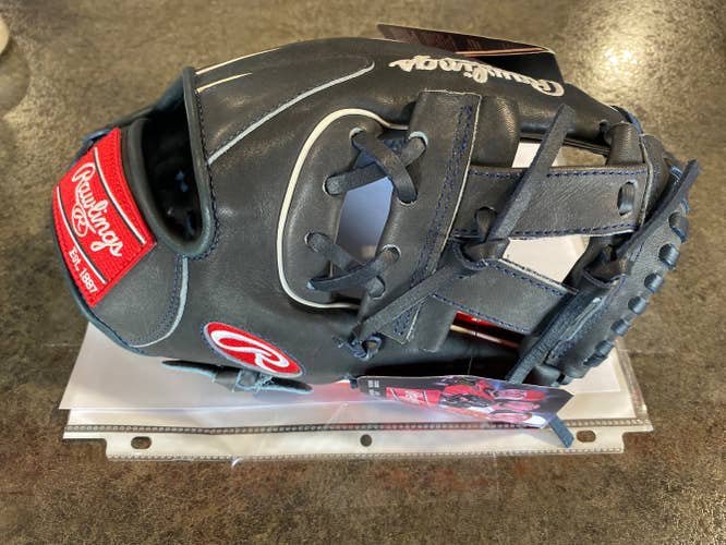 Rawlings Navy/Red Infield 11.25" Heart of the Hide Baseball Glove