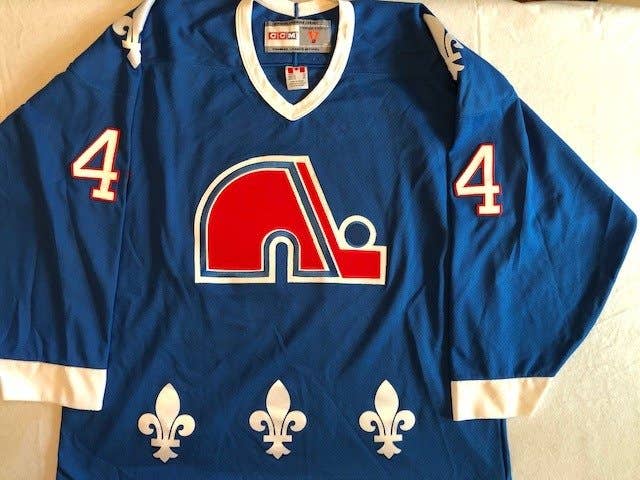 (NHL) Quebec Nordiques John Kordic jersey