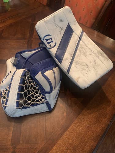 Warrior blocker and glove