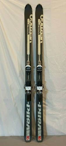 Volkl Vertigo G4 188cm 118-83-106 r=22.9m Skis w/Rossignol Free 12 Bindings