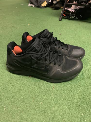 Black Adult Turf Cleats Nike Alpha Huarache Elite