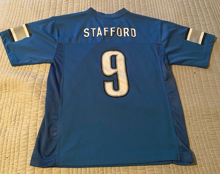 Matthew Stafford #9 Detroit Lions Youth Football Team NFL Jersey