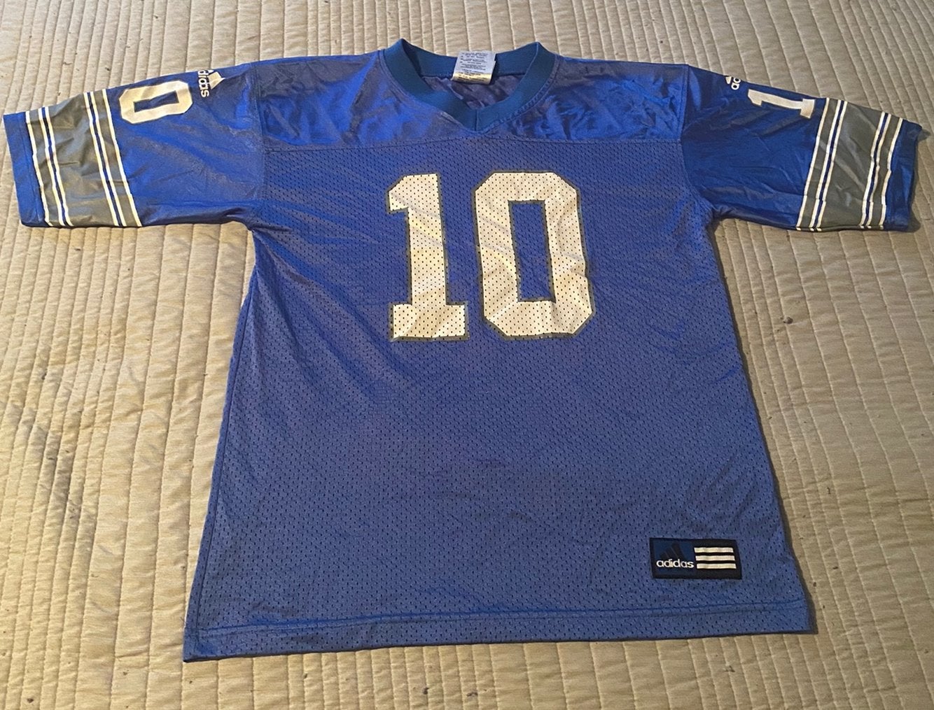 Nike Detroit Lions Limited Johnson #81 Home Jersey by Vintage Detroit Collection