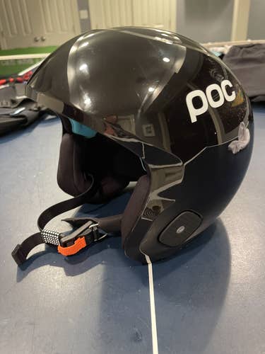 Black POC Skull Dura X Helmet FIS Legal M/L