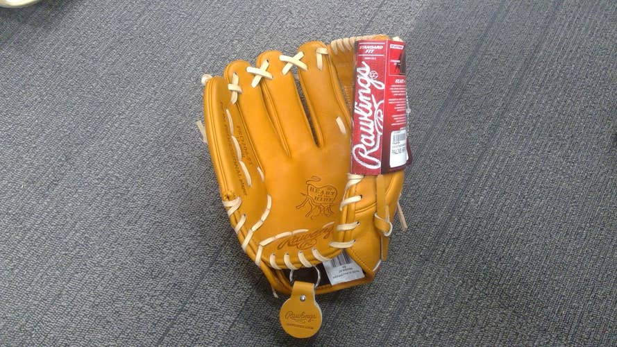 New Rawlings Left Hand Throw Heart of the Hide Baseball Glove 12"