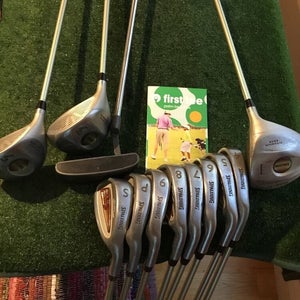 Spalding Ladies Tour XL Limited Full Set (D,3W,5W, 4-SW, Putter) Graphite Shafts