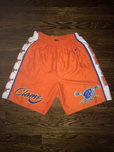 **VINTAGE** Top Gun Fighting Clams Lacrosse Shorts - Size XL