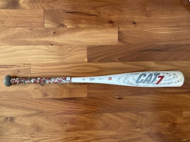 Used Kid Pitch (9YO-13YO) USSSA Certified Marucci Alloy CAT 7 Bat (-10) 19 oz 29"